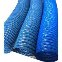 Tuyau de ventilation flexible en PVC/PU pour aspiration industrielle, en spirale, transparent, avec fil de cuivre