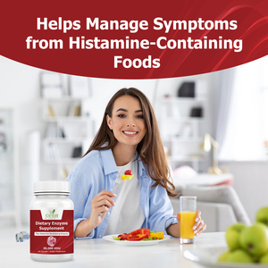 Capsule di Enzima Neutralizzante dell'Histamina con Vitamina C, Integratore di Catalasi per la Salute Digestiva degli Adulti - Product Image 4
