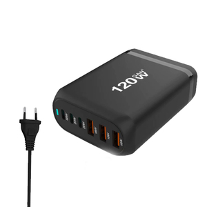 Chargeur mural USB PD Type C multi-ports 100W 120W pour téléphone portable, tablette, ordinateur portable - Product Image 5
