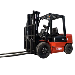 Everlift CPCD25 <span class=keywords><strong>2T</strong></span> 2.5T dizel Forklift Heli forklift  3-6m kaldırma yüksekliği depo portu için 2 sahne 3 sahne direk - Product Image 1
