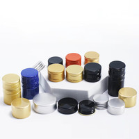 Tapas Multifuncionales Electroquímicas de Aluminio ROPP Antiderrames para Botellas de Cosméticos, Lociones y Vino, Envases Metálicos Elegantes