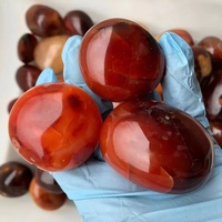 Pierres de palmier rouges naturelles, en cristal poli, Quartz cornaline, disques durs, à vendre, vente en gros, livraison gratuite