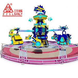 Manège d'extérieur pour enfants, équipement de <span class=keywords><strong>parc</strong></span> d'attractions, 16 places, en acier et fibre de verre, certifié CE, idéal pour le jeu et le divertissement, à prix abordable - Product Image 2