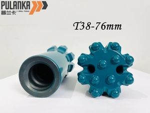 Nút chủ đề thường xuyên <span class=keywords><strong>bit</strong></span> <span class=keywords><strong>76mm</strong></span> T38 hiệu suất cao cho khoan đá - Product Image 3