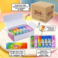 Jouet anti-stress en PU souple à rebond lent, en forme de citrouille, fantôme, beurre et fromage, pour Halloween, emballé en boîte colorée, 12 pièces par boîte, 3 ans et plus