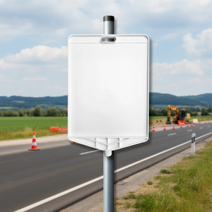Rectangular Traffic Sign Board 35 X 41 cm Blank Sheet - Product Image 3