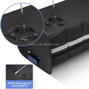 Organizer per Bagagliaio Auto SUV/Van Pieghevole Impermeabile in Oxford 600D con Scomparti Multipli e Maniglie Rinforzate - Product Image 3