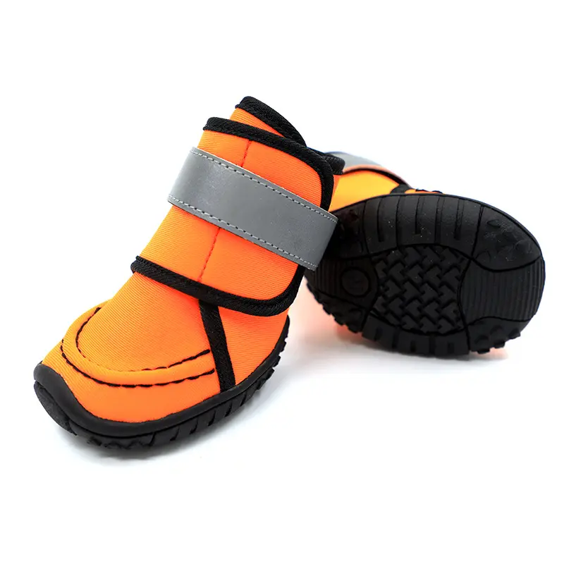 Candy Color Moda Neoprene botas impermeáveis para Médio-Grande Tamanho Pet Dog Shoes