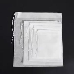 Disposable Natural Empty <b>Tea</b> <b>Infuser</b> Non-Woven Fabric Wrapping Filter Bags for Loose Leaf Herbs <b>Teas</b> Shopping Bags - Product Image 3