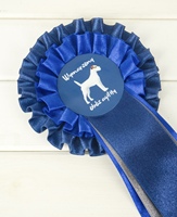 Ruban en satin personnalisé avec logo, accessoires pour récompenses, fleur en ruban, badge, remise de diplômes, jeux sportifs, courses d'animaux