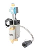 Machine à colle thermofusible électrique automatique avec réservoir de 5 gallons, pompe et moteur pour le travail du bois