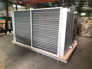 Échangeur de chaleur en tube d'acier inoxydable Bauhaus, <span class=keywords><strong>radiateur</strong></span> à vapeur pour salle de séchage industrielle, équipement de chauffage à circulation d'air chaud - Product Image 1