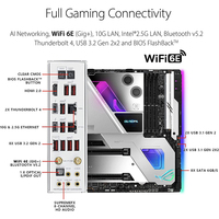 Carte mère de jeu ASUS ROG Maximus XIII Extreme Glacial M13EG avec prise en charge du socket LGA 1200, processeur Intel Core I9 11900K