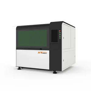 1390 cover mini metal fiber laser cutting machine for stainless steel