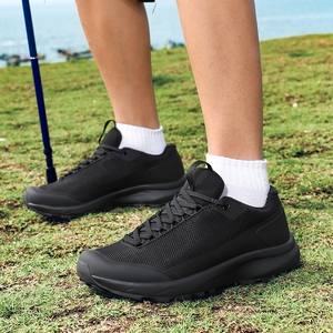 Zapatillas Ligeras y Elásticas para Cross-Country, Personalizadas, Negras, Impermeables, Antideslizantes, para Senderismo y Trekking para Adultos - Product Image 5