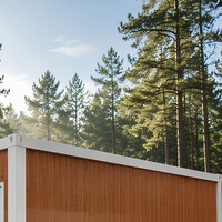 Maison conteneur démontable 40 pieds, modulaire préfabriquée en acier, 1 ou 2 chambres, construction rapide pour location familiale ou ADU