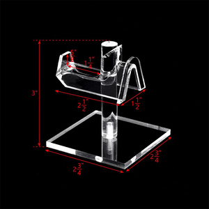 Acrylic Kính mắt khung Riser hiển thị đứng Kính mát Giá kính mát tổ chức Kính mắt chủ Acrylic kính cho mỗi chủ - Product Image 3