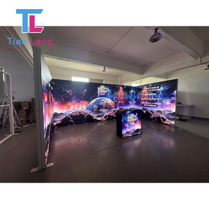 Caja de luz LED sin marco Modular de aluminio personalizado, cabina de exhibición comercial de 10x10, cabina de exhibición de caja de luz de exposición de fondo Led - Product Image 2