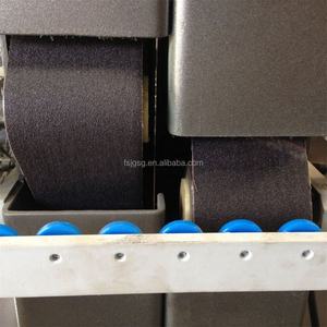 เครื่องเจียรขอบกระจกแบบสายพาน ฟังก์ชั่นเจียรขอบกระจก 45 องศา ขจัดมุมแหลม เครื่องจักรแปรรูปกระจกแบบแมนนวล - Product Image 4