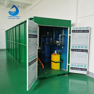 Equipo de Tratamiento de Aguas Residuales Modular Automático PLC MBBR, Planta Integrada de Tratamiento de Aguas Residuales para Hoteles, Hospitales y Resorts - Product Image 4