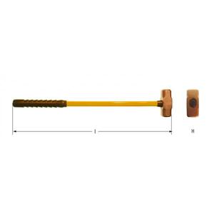 AMPCO - FG0070B Marteau de luge, cuivre au béryllium-EAN 7630027452600 MARTEAUX ET AXES - Product Image 1