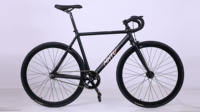 Vélo de course urbain à pignon fixe, vélo de course à vitesse unique, vélo de route à guidon tombant avec frein à pignon fixe