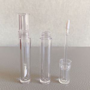 LZ Pack Stock 100pcs 5ml <span class=keywords><strong>Lip</strong></span> Tint Bottle Tube Custom Logo Lipgloss Containers Clear Lipgloss Tubes With Packaging Boxes - Product Image 1