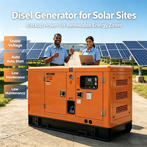 เครื่องกำเนิดไฟฟ้าแบบเงียบ YUNNEI 25KVA รุ่นเดี่ยว 20KW 3 เฟส 50/60Hz แบบมีหลังคา สำหรับโครงการโซลาร์เซลล์ พลังงานทดแทน และสำรองไฟ - Product Image 2