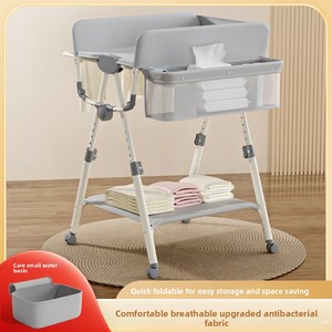 Table de soins multifonctionnelle <span class=keywords><strong>pour</strong></span> bébé <span class=keywords><strong>pour</strong></span> changer les couches Massage des nouveau-nés avec fonctions tactiles <span class=keywords><strong>Fourniture</strong></span> <span class=keywords><strong>pour</strong></span> la pépinière - Product Image 4