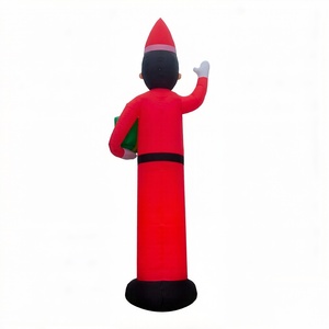 Elfe de Noël gonflable géant de 20 pieds, avec LED intégrées, pour la décoration de la cour, du jardin et de la pelouse - Product Image 3