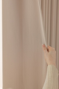 High-End Elegante Chenille High Blackout Hellrosa Farbe Fenster Vorhang Stoff Schlafzimmer Wohnzimmer Vorhänge Stoff - Product Image 3