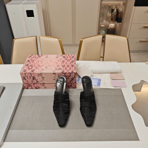 Sandalias Jimmy para Mujer, con Punta en Pico, Tacón de Aguja, Elegantes, Deslizables, para Oficina, Uso Diario y Ocasiones Formales - Product Image 6