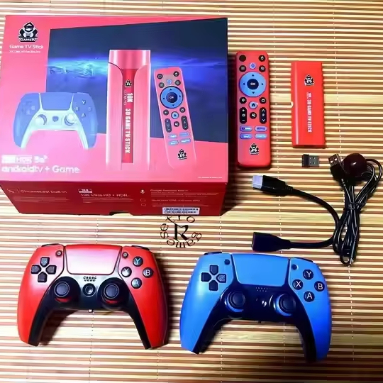 HD Output Classic Retro Video Game Consoles G1 Dual Wifi DDR3 EMMC Android Tv Set Top Box 4k Video Game Consoles Stick