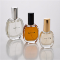 Botol Parfum Spray Kaca Matte Isi Ulang Grosir 30ml 50ml 100ml Bahu Datar Ulir Sekrup