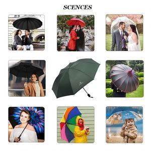 Wholesale Sunscreen Anti UV Three-fold Rain Sun Dual <b>Umbrella</b> - Product Image 5