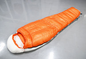 Tùy Chỉnh Logo In Ngoài Trời Backpacker Phiêu Lưu Lai RDS Ngỗng Kỵ Nước Xuống Túi Ngủ Cho Thời Tiết Cực Lạnh - Product Image 3