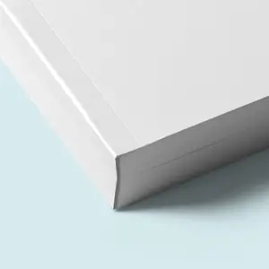 กระดาษปิดกระดูกสันหลังสีเทาสำหรับหนังสือปกแข็งเทปกาวในตัวหนังสือ