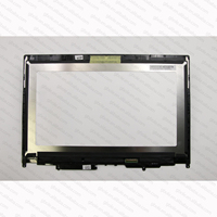 GBOLE untuk Lenovo ThinkPad X380 Yoga 20LH 20LJ FHD LED LCD Layar Sentuh Perakitan Layar dengan Bezel 1920X1080