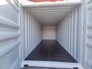 Used Container Loading Shenzhen Qingdao Departure 20GP Empty Sea Marine Use 20 Feet Length 20ft Dry Cargo Shipping Containers
