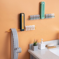 Porte-vêtements mural pliable, organisateur de manteaux, séchoir à vêtements pour salle de bain et chambre à coucher