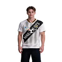 Maillot de football européen 2026, tenue de match professionnelle, équipement d'entraînement, fournisseur pour commandes en gros, 100% polyester, séchage rapide