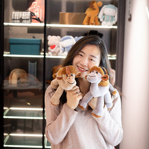 Dễ thương màu nâu sang trọng Keychain tăng Gấu Thỏ Lạc Đà đồ chơi mềm Túi động vật Mặt dây chuyền cho căng thẳng cứu trợ rửa kỹ thuật - Product Image 4