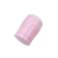 Gobelets isothermes de voyage personnalisés en acier inoxydable avec intérieur en céramique de 10 oz et couvercle
