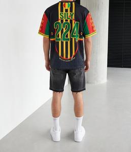 Camiseta de Fútbol <span class=keywords><strong>GUINEE</strong></span> para Hombre, Cuello Redondo, Manga Corta, Color Sólido, para Adultos, Todas las Temporadas, para Fitness y Deportes, Talla 6XL - Product Image 3
