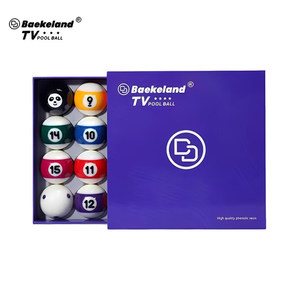 Ensemble complet <span class=keywords><strong>de</strong></span> 16 billes <span class=keywords><strong>de</strong></span> billard en résine Baekeland originale <span class=keywords><strong>de</strong></span> qualité supérieure, 57,2 mm (2-1/4 po), édition Panda - Product Image 1