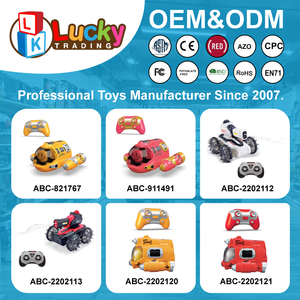 Lucky Toys Land and Water Vehicle RC Control Tank Jouets de tir à l'eau avec télécommande - Product Image 6