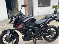 Moto Haojue DR190 Street Fighter à essence, norme d'émission Euro5, grand réservoir de carburant, double démarrage électrique, prix direct usine