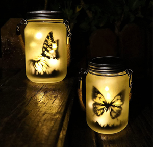 Energia solare fata luce notturna fai da te Kit <span class=keywords><strong>di</strong></span> artigianato per ragazze giocattolo educativo per fare la propria lampada decorazione fata lanterna bark arti mestieri - Product Image 4