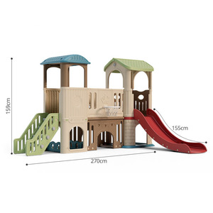 Thiết kế độc đáo nảy lâu đài trẻ em thương mại trượt afortable giá trường trượt thiết bị công viên sân chơi trong nhà cho doanh số bán hàng - Product Image 3