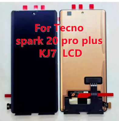 Tecno Spark 20 Pro Plus Kj7 LCD Screen 6.78" IPS Assembly with Display Touch Panel 1-Year Warranty for KI7